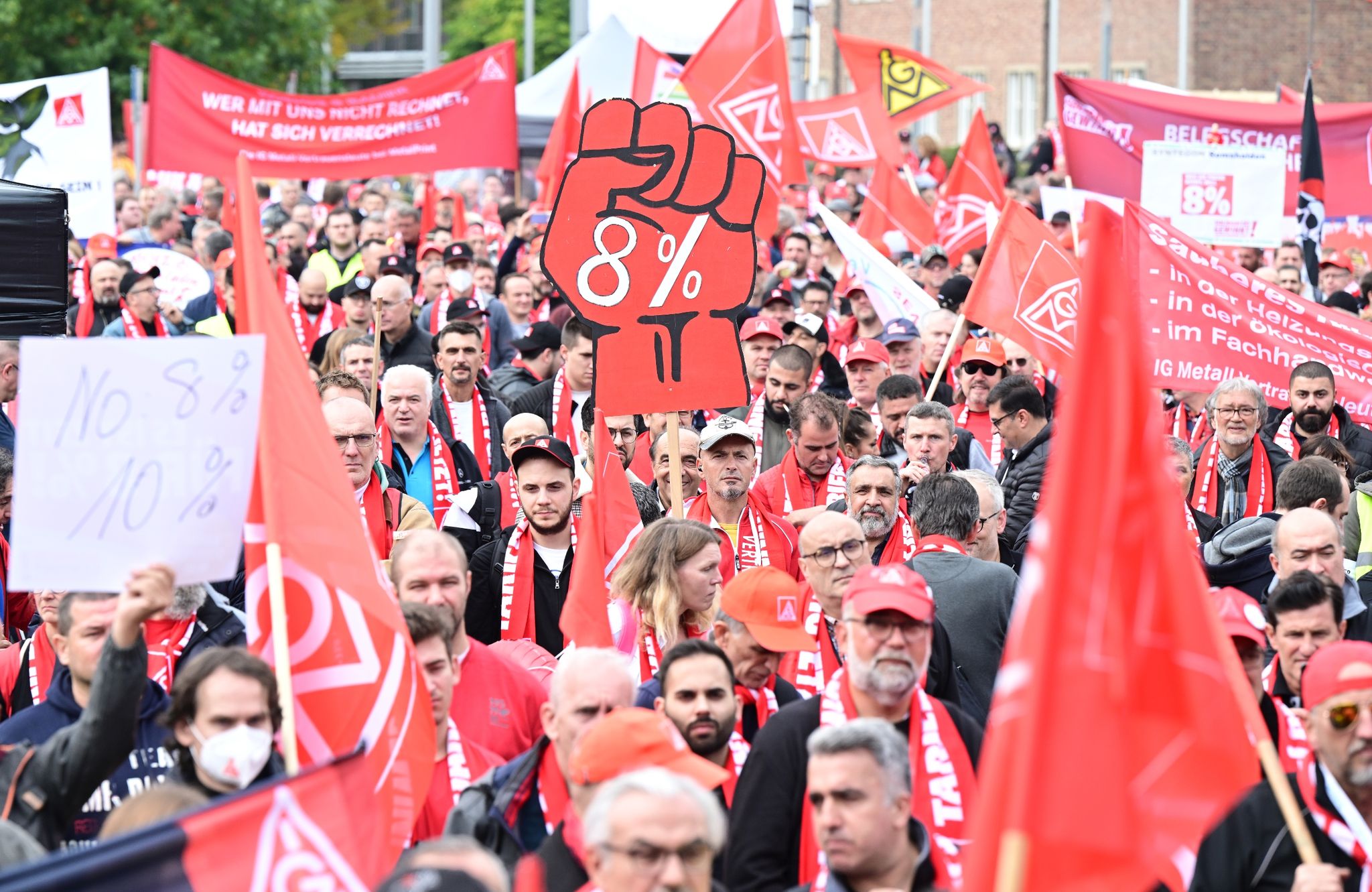 Warnstreiks möglich: Bei den Metallern wird es ernst