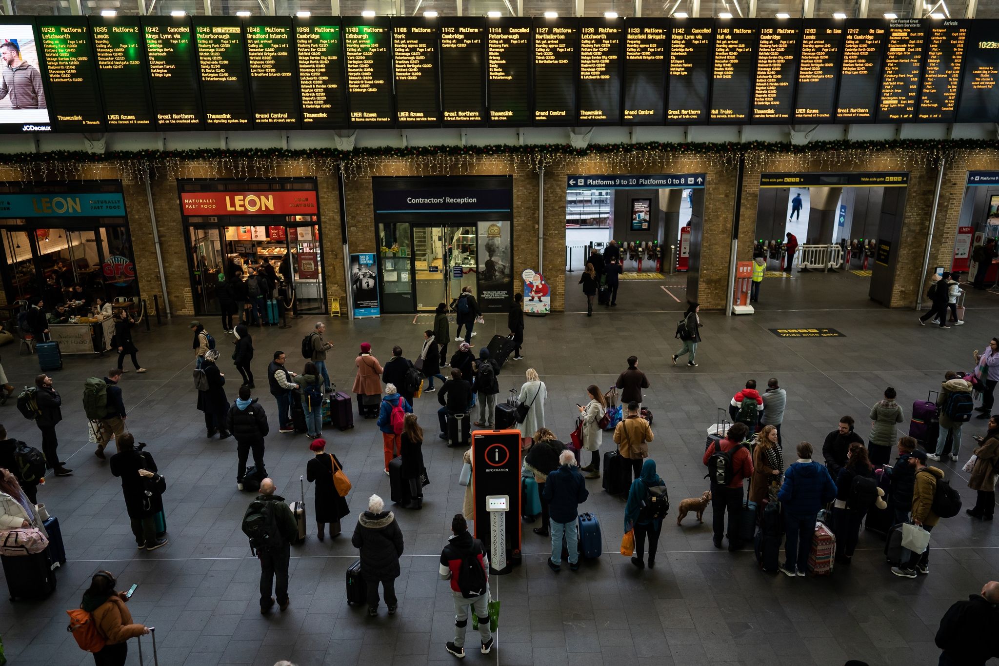Großbritannien: Zugverkehr kommt durch Streiks zum Erliegen