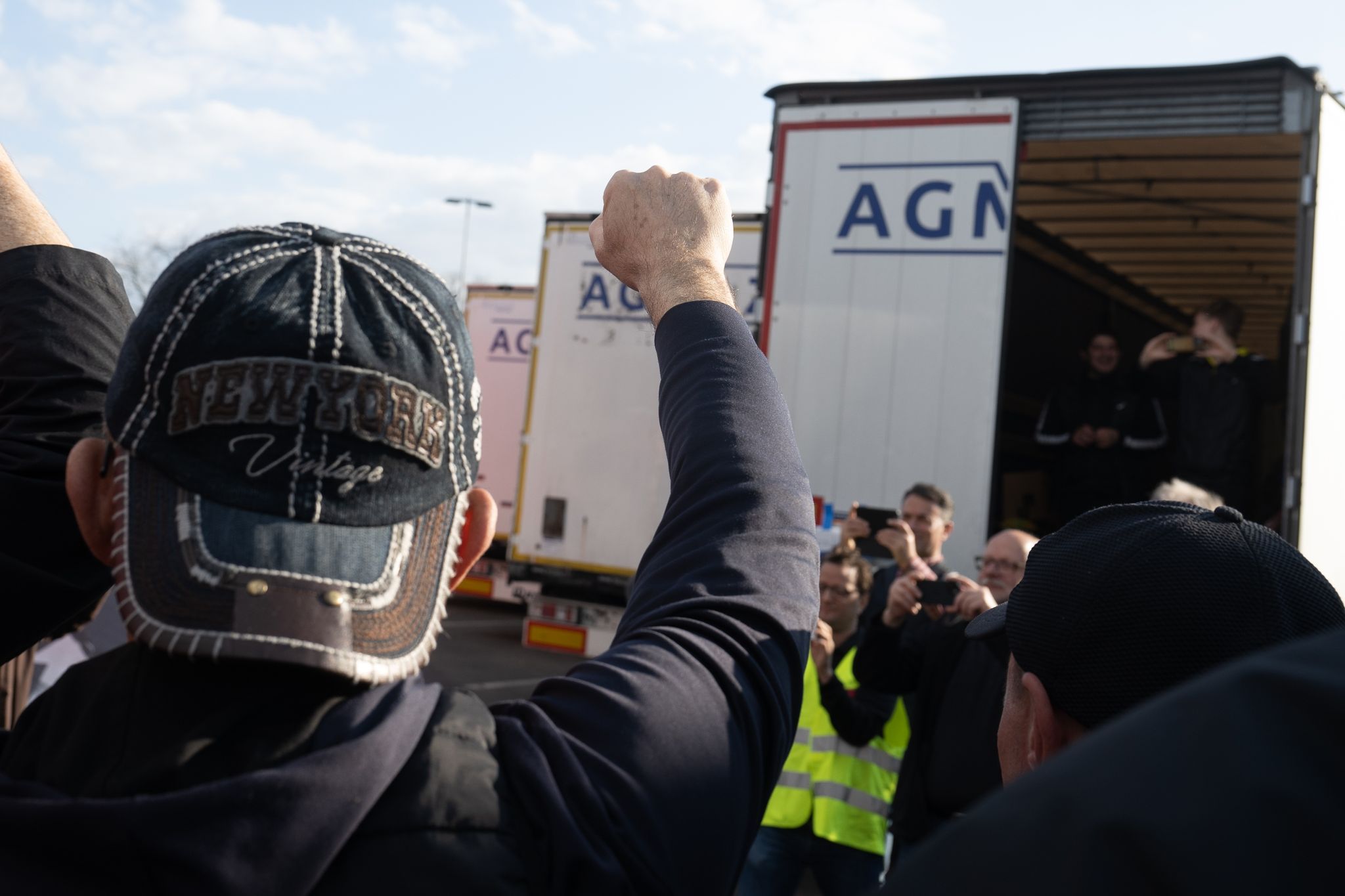 Weiter Fahrerstreik auf Raststätte