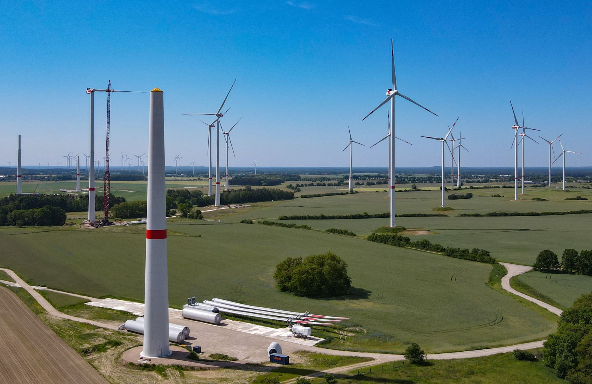 Windräder: Recyclingbranche warnt vor Müllproblem
