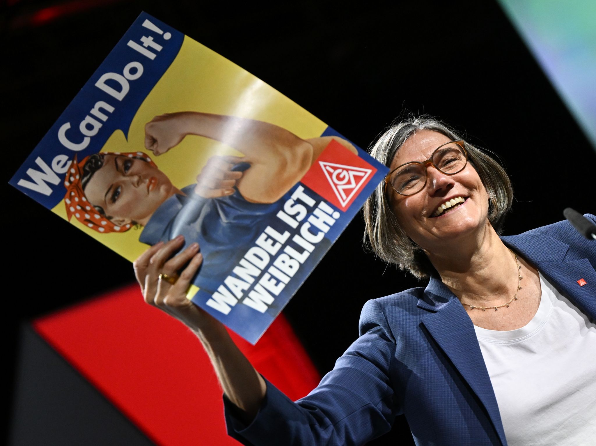 IG Metall wählt erstmals eine Frau an die Spitze