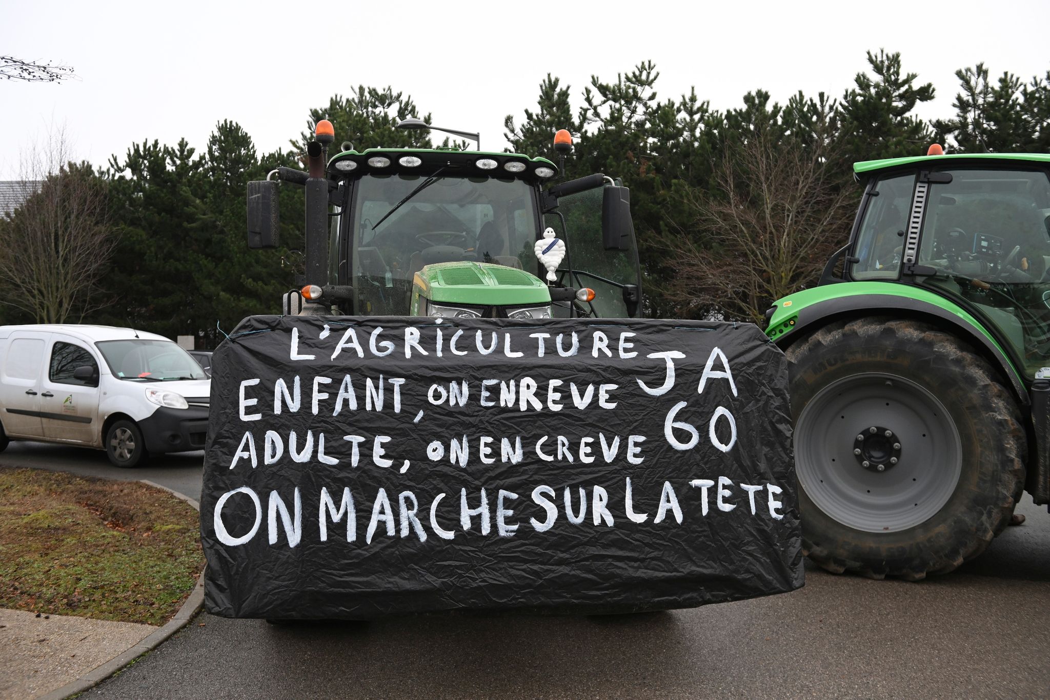 Bauernproteste in Frankreich weiten sich aus – eine Tote