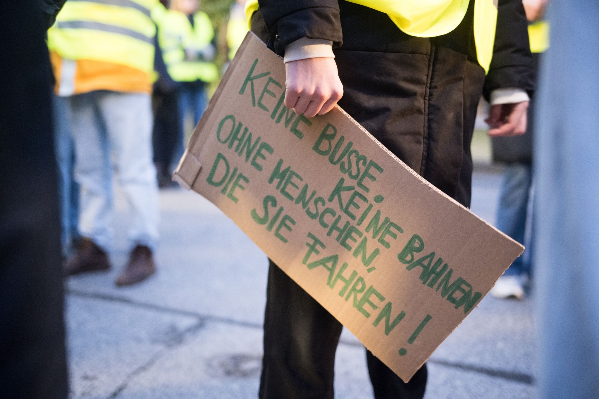 Warnstreiks beeinträchtigen öffentlichen Nahverkehr