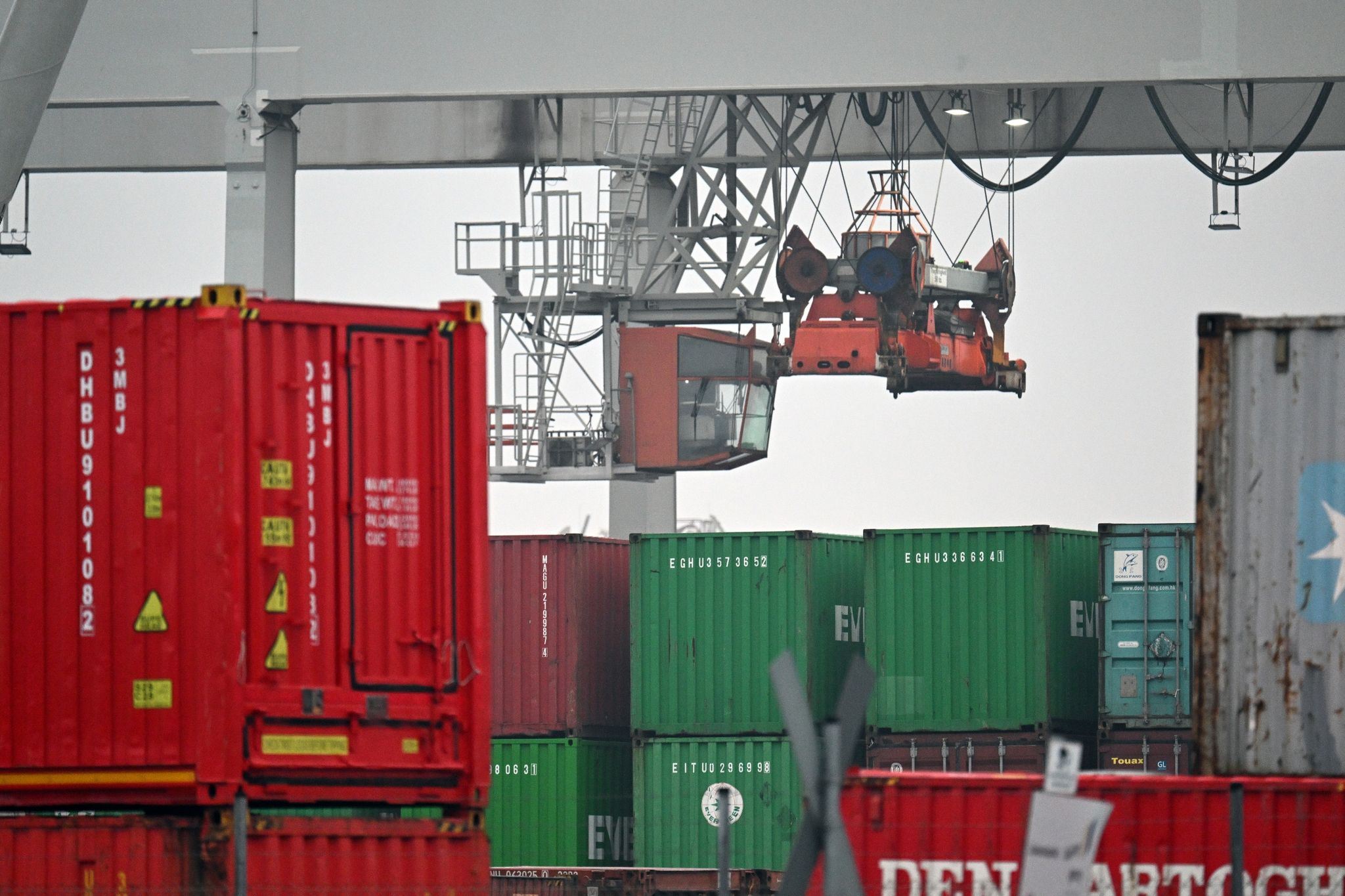 Export und Import im vergangenen Jahr gesunken