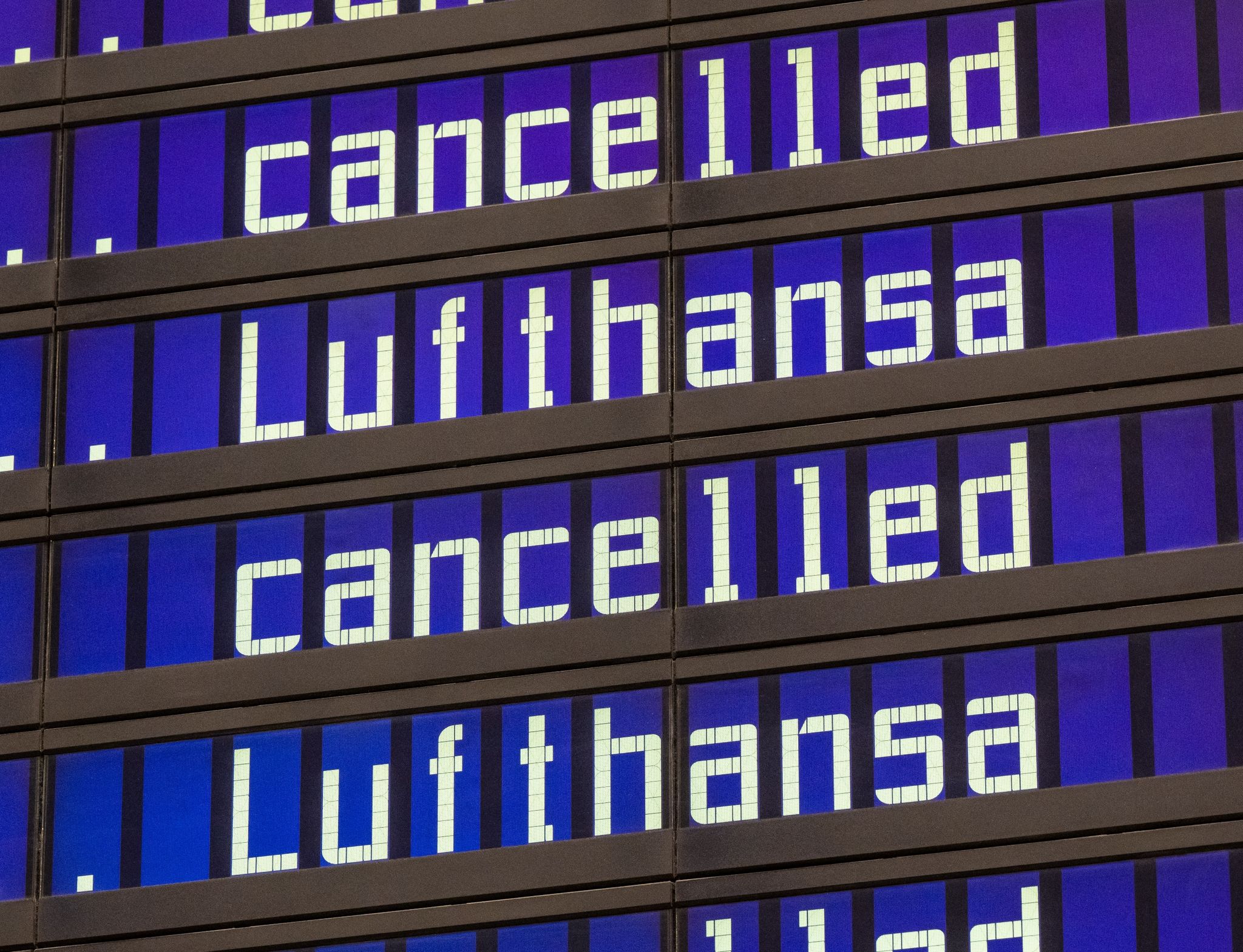 Verdi-Warnstreik bei Lufthansa ist angelaufen